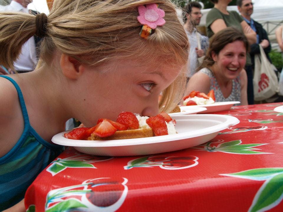 Strawberry Shortcake Eating Competition This Saturday At Grand Army Plaza