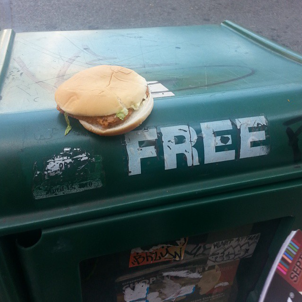 Photo Of The Day: Free Food!