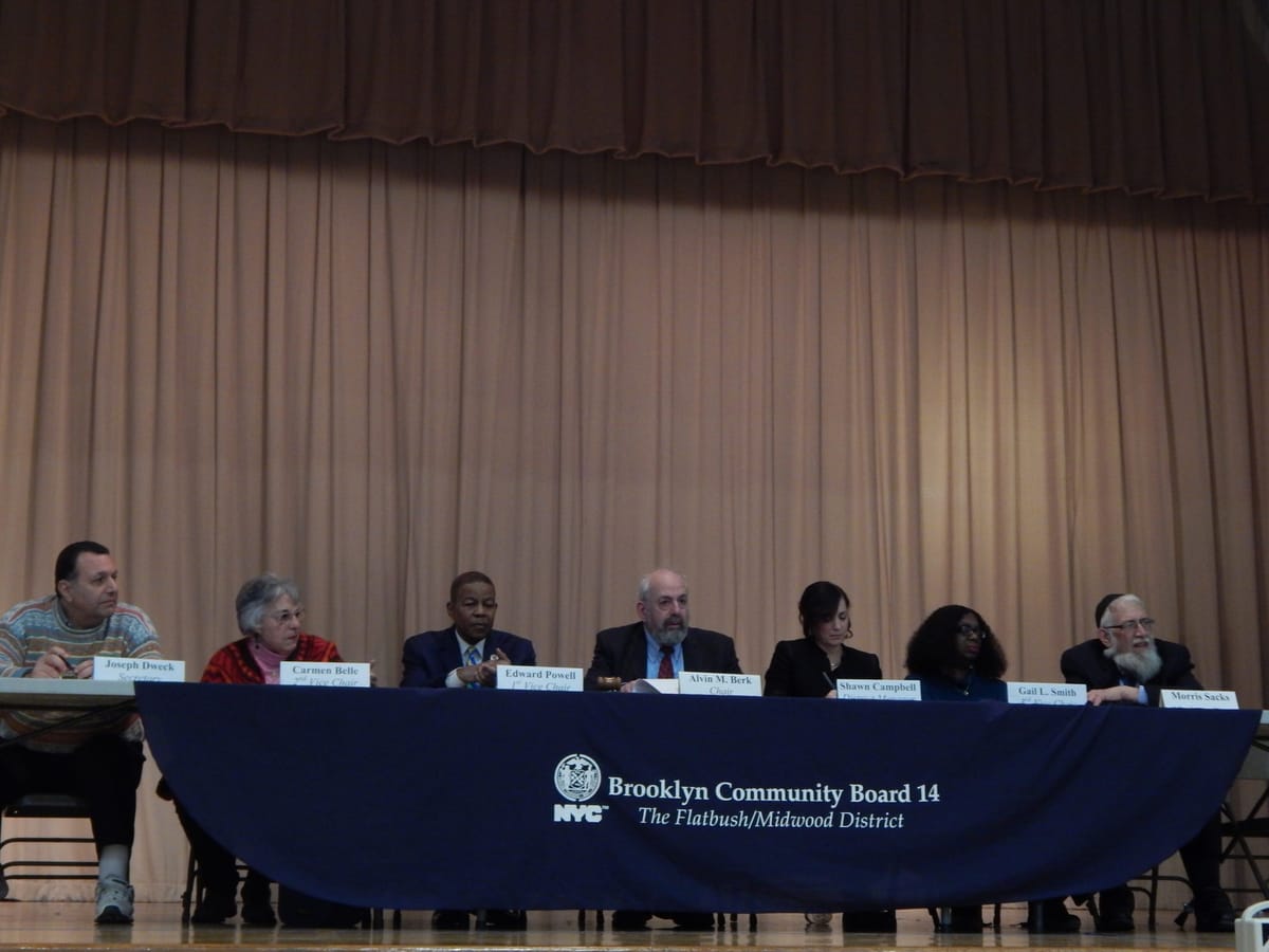 Crime Drops, Kings Theatre’s Debut, Trash Pickup & More Notes From Monday’s Community Board 14 Meeting