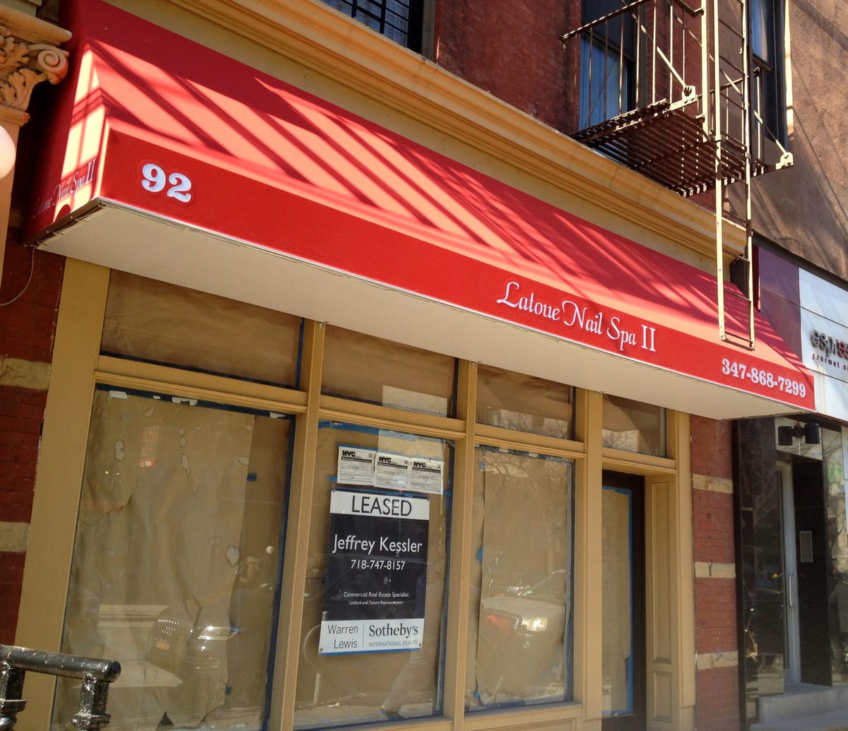 Dueling Nail Salons On 7th Avenue: Which Will Open First?