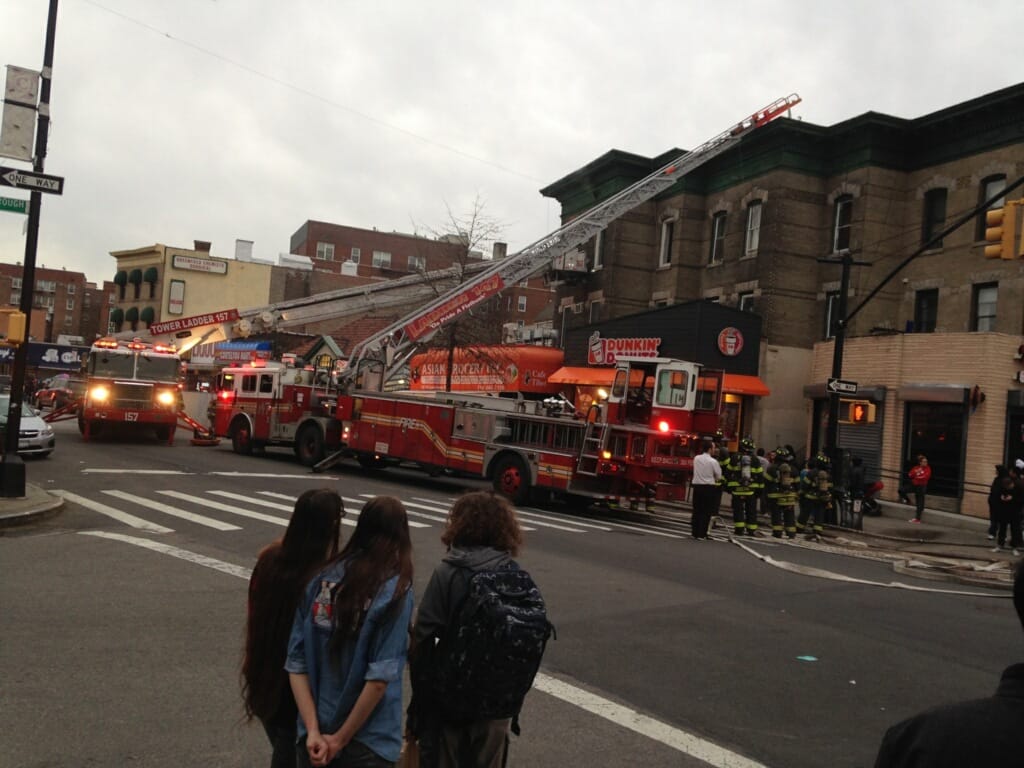 Sixty Firefighters Fought Flames At 1510 Cortelyou Road Tuesday Night