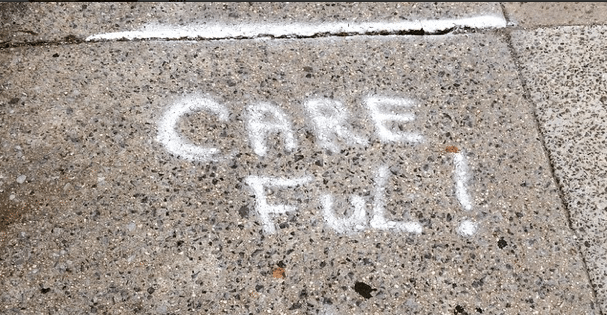 Photo Of The Day: Sidewalk Advice