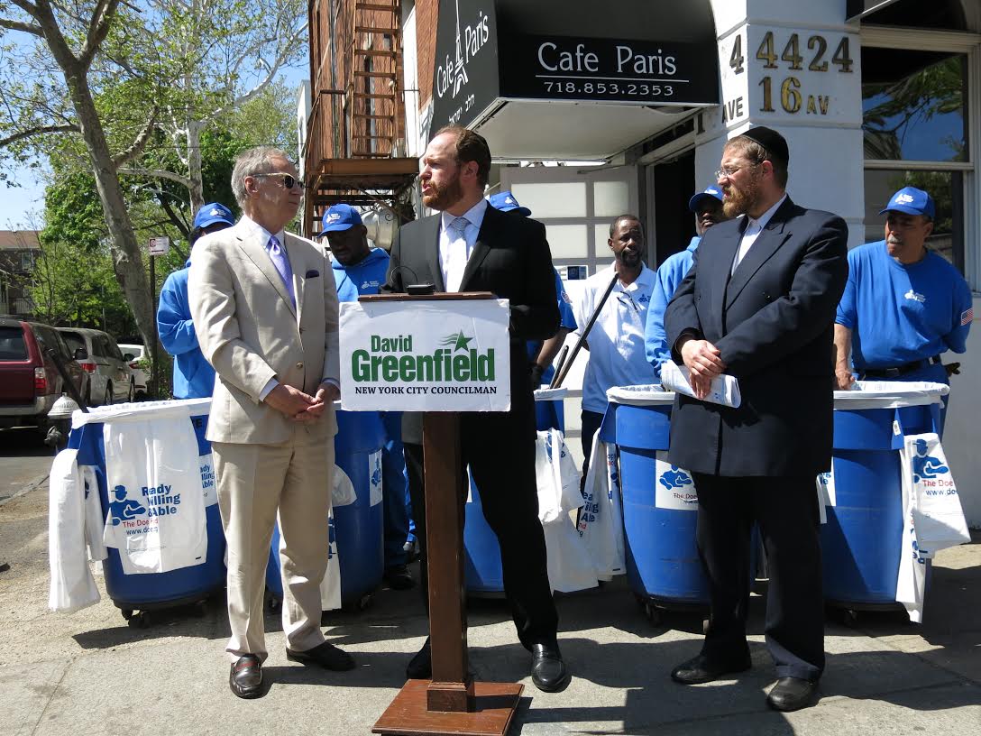 Greenfield Partners With Doe Fund To Clean Up Borough Park And Midwood Streets
