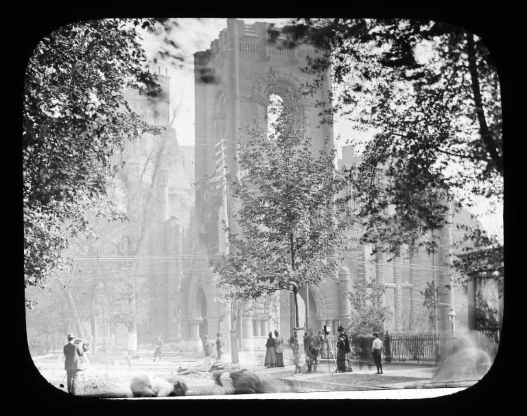 Flashback Friday: “The Ruins Of Dr. Talmage’s Churcn”