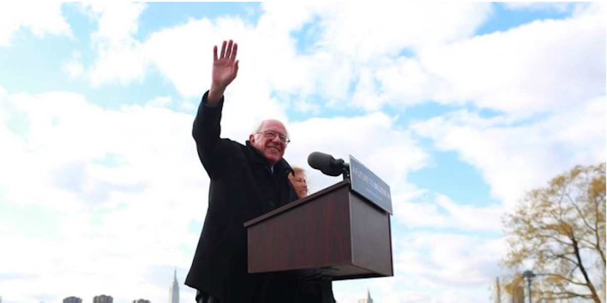 Bernie Sanders To Hold Campaign Rally And Concert In Prospect Park On Sunday, April 17