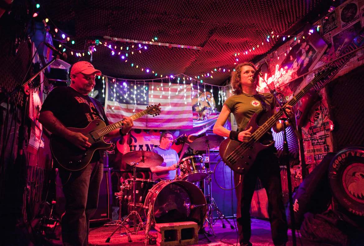 Concert Review: Punk Band Perp Walk Features NY1’s Roger Clark In Vivacious Trio