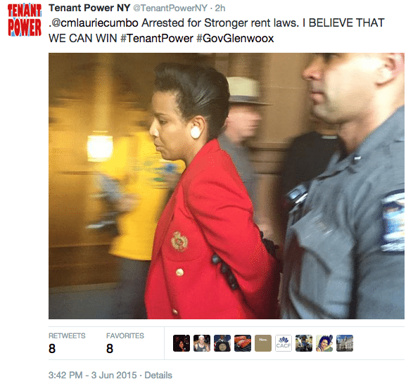 Councilmembers Laurie Cumbo And Jumaane Williams Arrested Along With