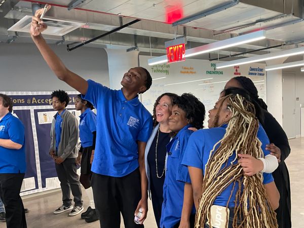 Deputy Secretary of Education Visits Brooklyn STEAM Center For Its Magic Formula