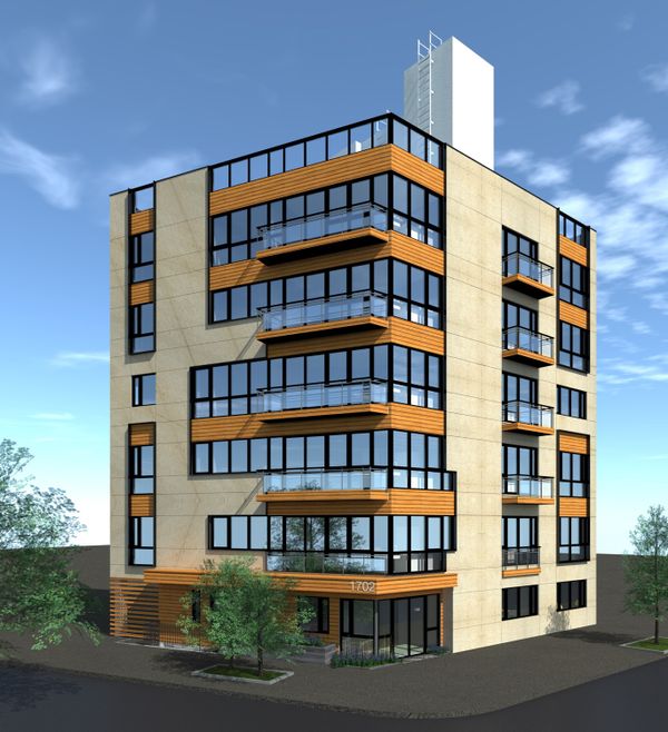 1702 Newkirk Avenue & 615 East 17th Street Renderings