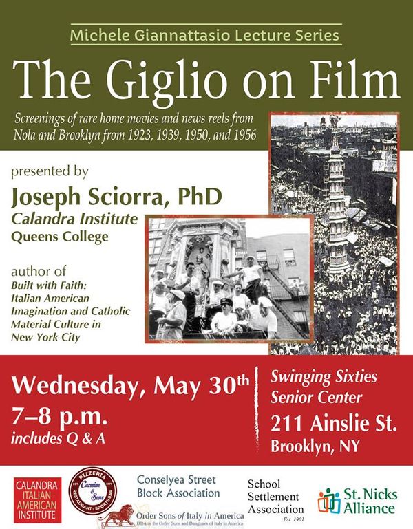 Giglio on Film: Historical Views of a Williamsburg Tradition