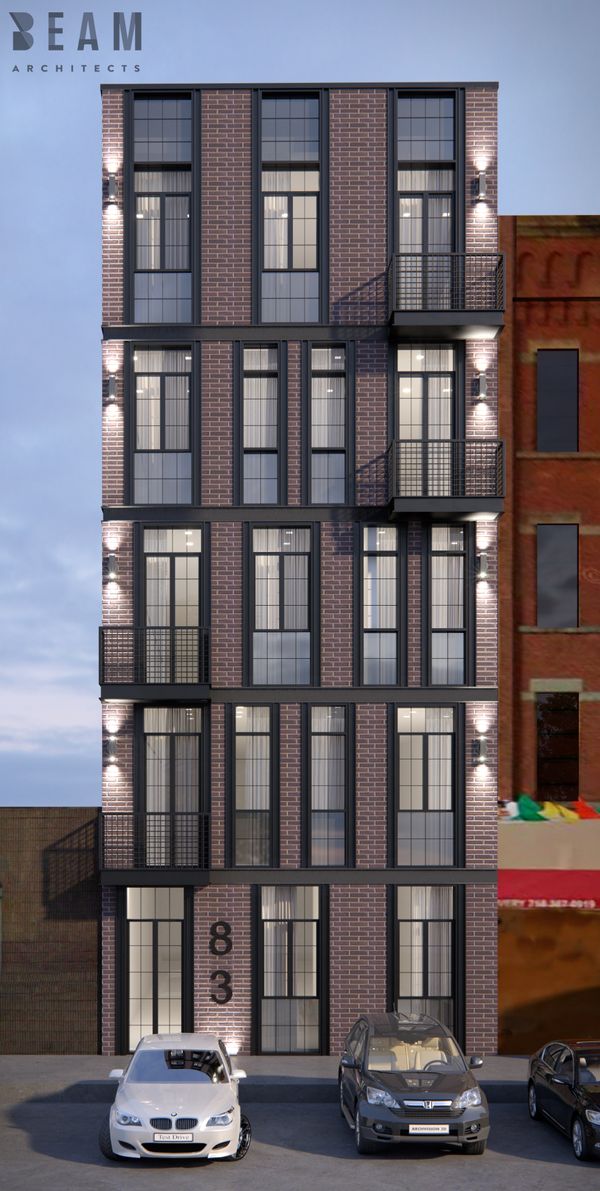 Modern Design Toned Down for New Williamsburg Apartment Building