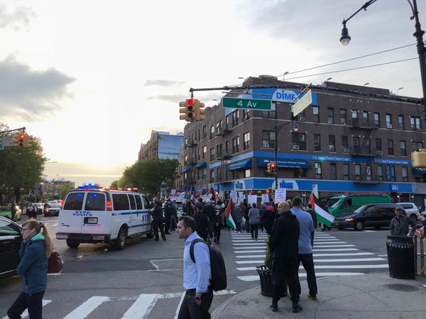 Pro-Palestine March Takes to the Streets in Bay Ridge