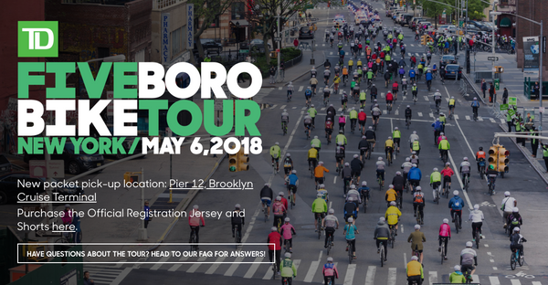 Bike Expo In Red Hook Friday & Saturday, Five Boro Bike Tour on Sunday!