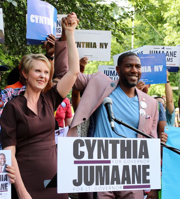 Cynthia Nixon, Jumaane Williams Endorse Each Other