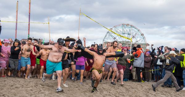 Take the Polar Bear Plunge in Coney Island on New Year’s Day!