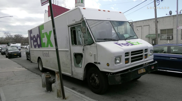 Truck Smashed, Victim Slashed as FedEx Employees Clash With Mourners Outside Funeral