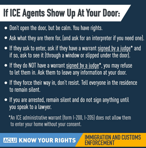 UPDATE: ICE Conducting Raids In NYC This Sunday, July 14