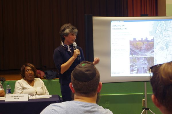 ‘I Should Not Have to Dodge Cars to Get Home from Work’: Warm Reception to Flatbush Ave. Bike Lanes at CB9 Meeting