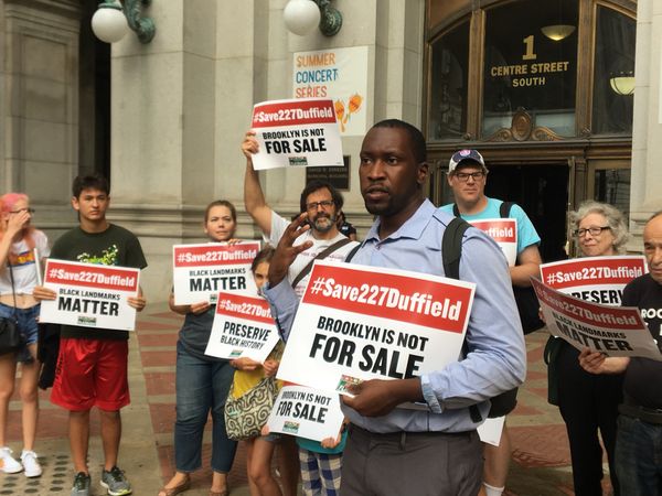 Protesters Continue Fight To Save Downtown Home Of Abolitionists