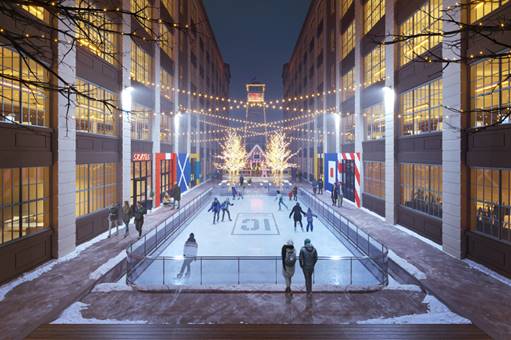 Brooklyn’s Latest Ice Rink Opens At Industry City