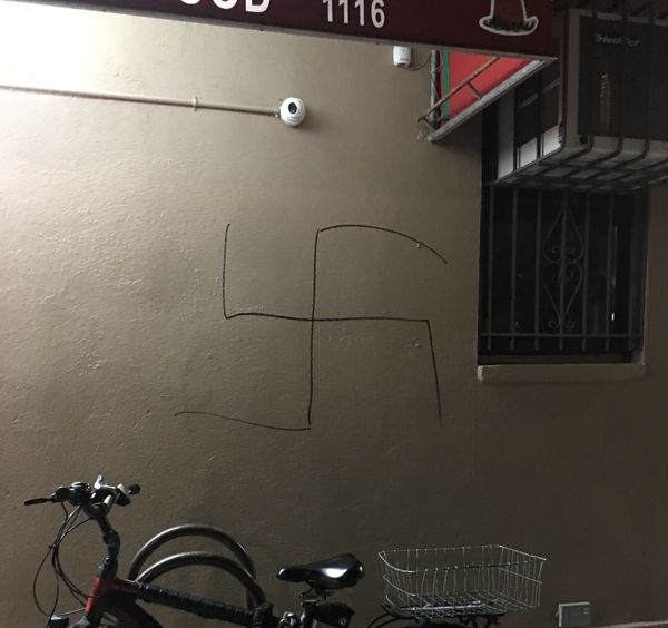 Greenpoint Restaurant Vandalized with Swastikas