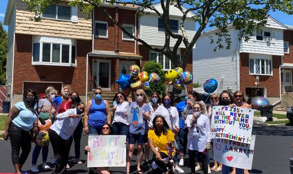 A Brooklyn principal retires after battling COVID-19 for months: How his school community united to support their “Superman”
