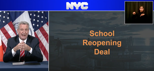 NYC School Re-Opening Pushed Back Ten Days