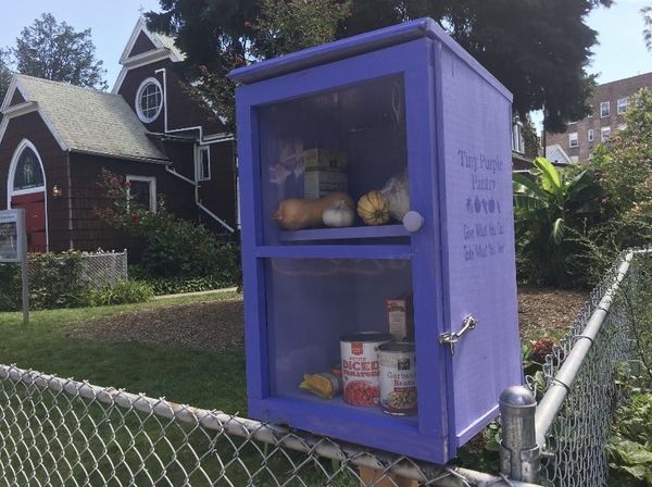 A Helping Hand In The Neighborhood: Purple Pantries Fill A Community Need