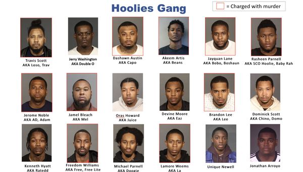 18 Members of The Bed-Stuy Hoolies Gang Indicted