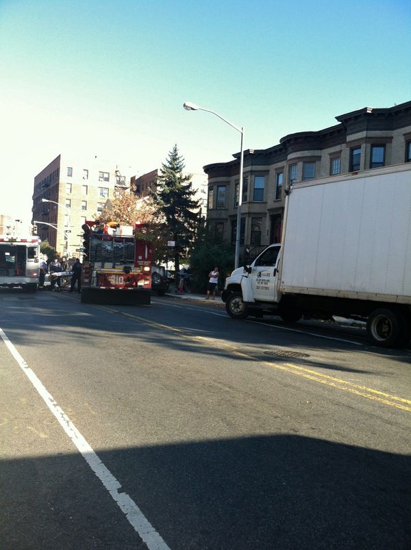 Cyclist Accident on Caton Ave