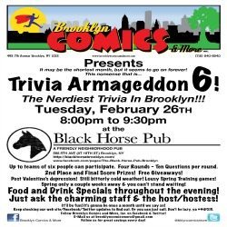 Trivia Armageddon 6 Takes Over Black Horse Pub Next Week