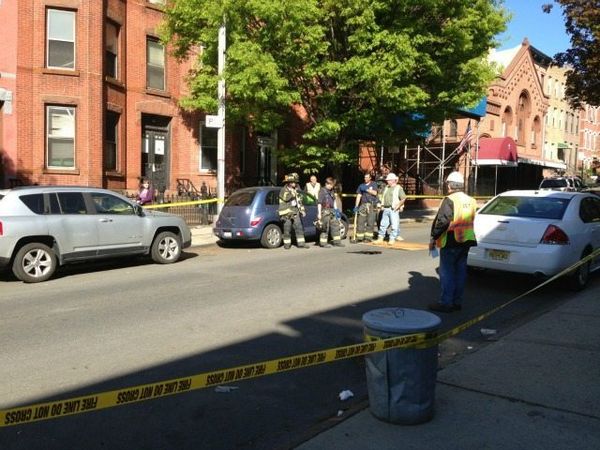 Sinkhole Opens Up On 12th Street