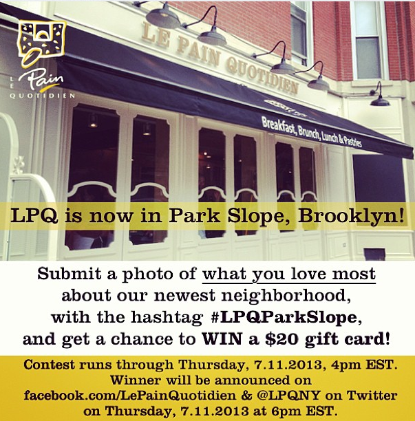 Win A Gift Certificate To Le Pain Quotidien In A Photo Contest