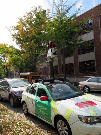 Spotted: Google Maps Car In Caton Park