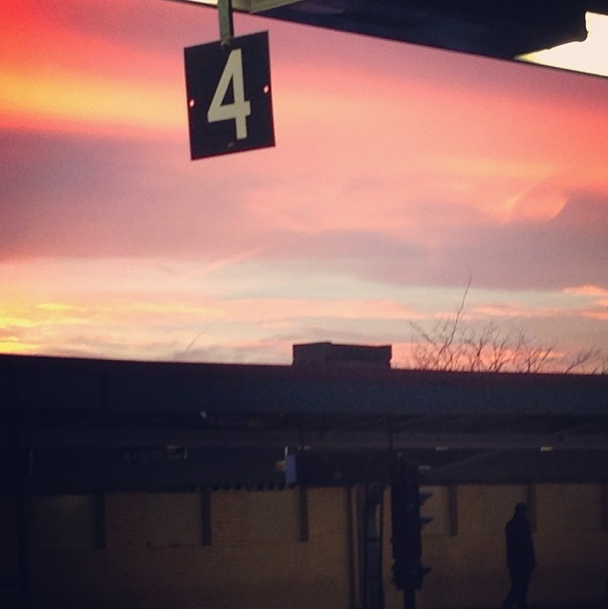 Photo Of The Day: Subway Sunset
