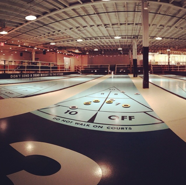 The Royal Palms Shuffleboard Club Opens Tonight