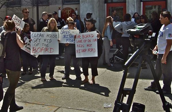 Photos Of The Day: Bishop Ford Rally