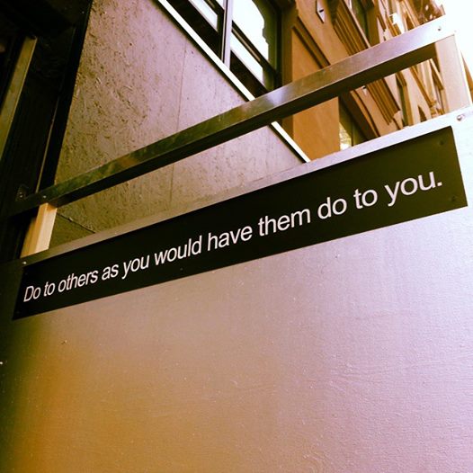 Photo Of The Day: Golden Rule