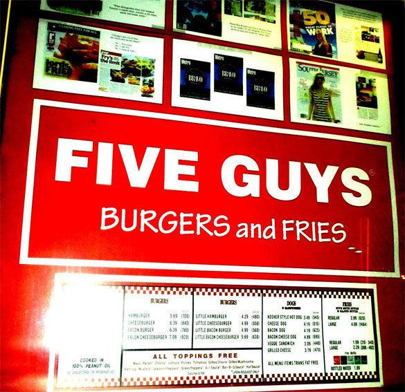 Five Guys Burgers And Fries Coming To Ceasar’s Bay!