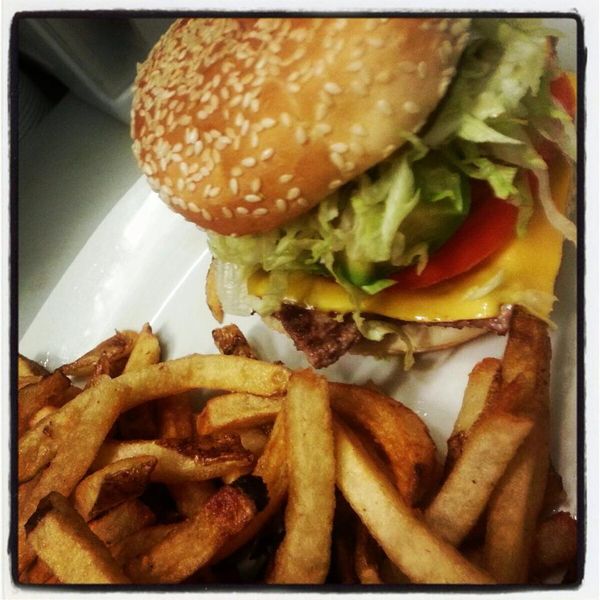 Celebrate The Dram Shop’s Anniversary By Taking Down A Burger, A Shot & A Beer In Record Time