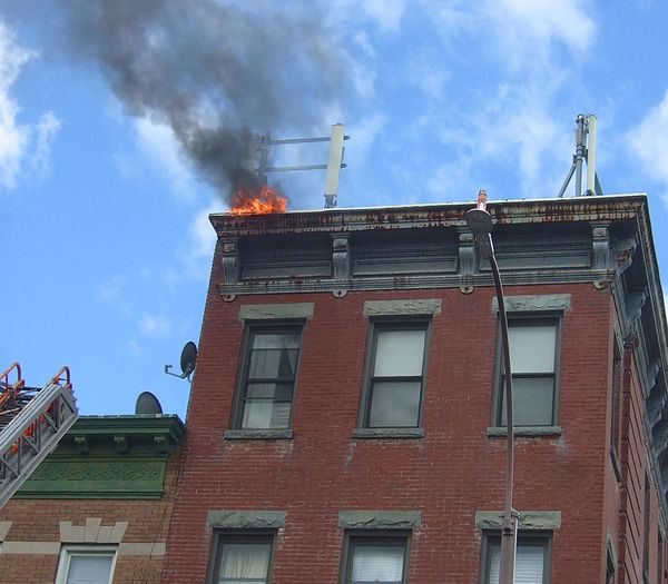 Fire In Apartment Building On Prospect Park West Wednesday Morning