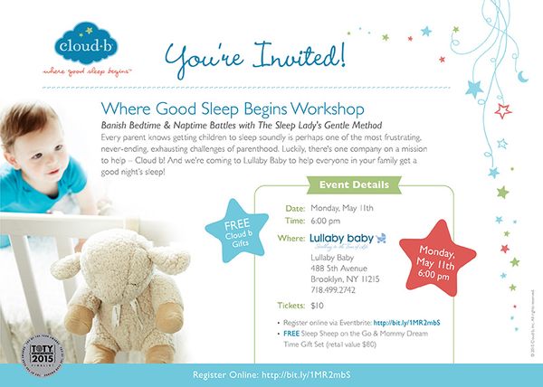 Sleep Workshop Tonight! (Sponsored)