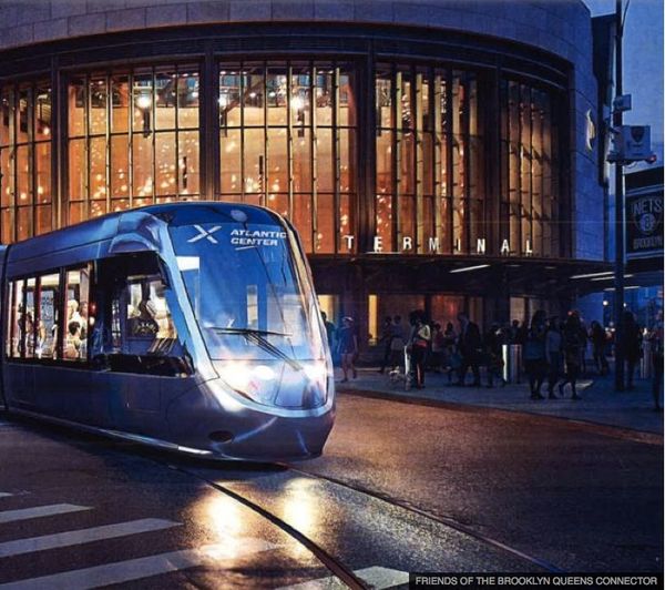 A Streetcar That’s Desired, As Brooklyn Queens Connector Is Proposed