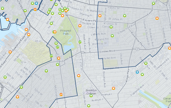 Map Of The Week: Solar Potential In Brooklyn