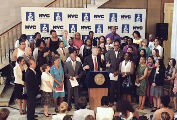 Mayor Signs Lactation Bill Into Law