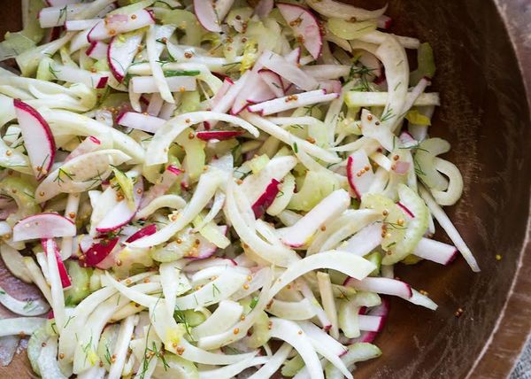 Greenmarket Recipe: Fennel and Celery Slaw