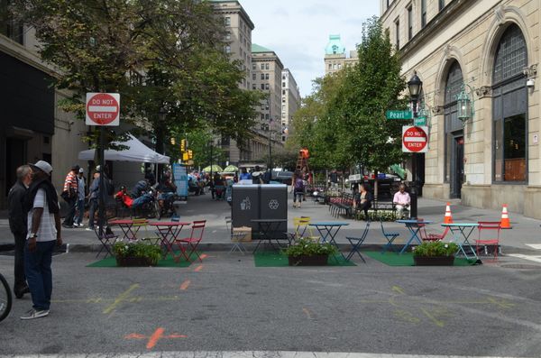 Enjoy Food, Games, And Salsa At Downtown Brooklyn’s ‘Shared Streets’