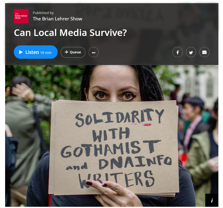 Can Local Media Survive?