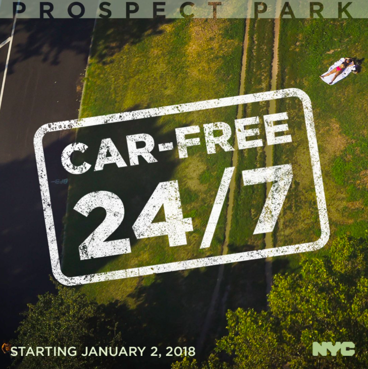 Prospect Park Is Now Officially Car-Free