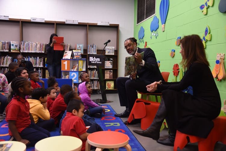 Marcy Library Reopens With Storytime in Bed-Stuy